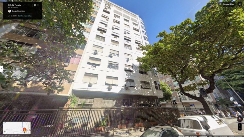 Rua Raul Pompéia N.º 240, Apartamento 702 – Copacabana – Rio De Janeiro/RJ